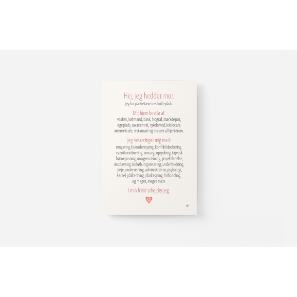 Hej, jeg hedder mor. 2 strrelser