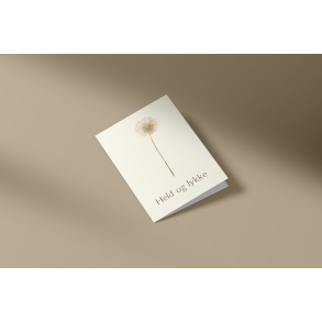 Held og lykke (A7 foldekort)