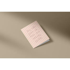 Hvis det virkelig gjaldt (A7 foldekort)