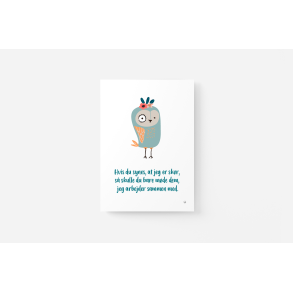 Hvis du synes, at jeg er skr (Kollegaer) A5 kort