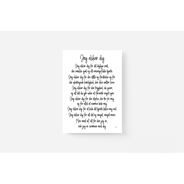 Jeg elsker dig (Simpel 