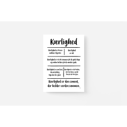 Krlighed citatkollage