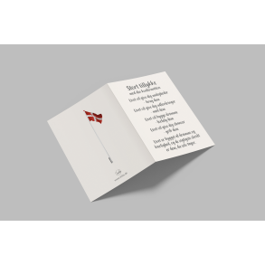 Stort tillykke med din konfirmation (A5 telegram med tilh�rende kuvert)