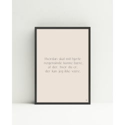 Hvordan skal mit hjerte nogensinde bre (A5, A4)