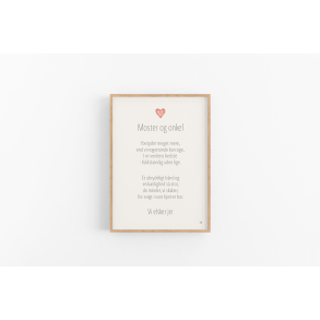 Moster og onkel A5 og A4