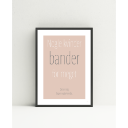 Nogle kvinder bander for meget (A5 og A4)