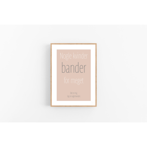 Nogle kvinder bander for meget (A5 og A4)