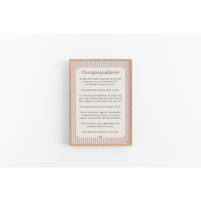 Overgangsalderen citatplakat (3 strrelser)