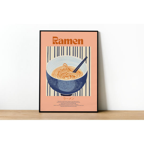 Ramen 02 | A3 plakat (42 � 29,7 cm)