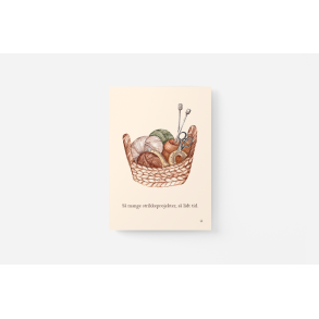 S mange strikkeprojekter (A5 kort)