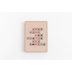 Moster scrabble (A5 og A4)