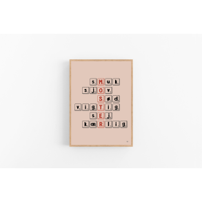 Moster scrabble (A5 og A4)