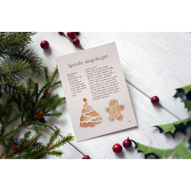 Sirupskager Julekort 7