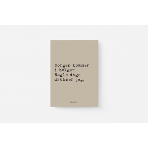 Sorgen kommer i blger. Hjertekort