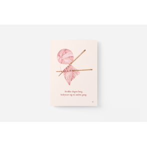 Strikke dagen lang (A5 kort)