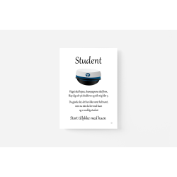 Student (Rd og bl hue) A5