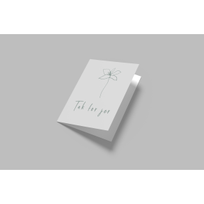 Tak for jer (A7 foldekort)