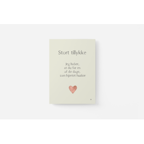 Stort tillykke, en af de dage A5