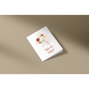 Tillykke med brylluppet 03(A7 foldekort)