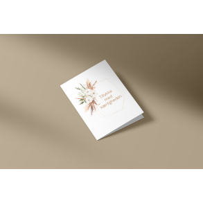 Tillykke med k�rligheden (A7 foldekort)