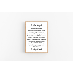 Du skal tro p dig selv (anti-jantelov) HVID