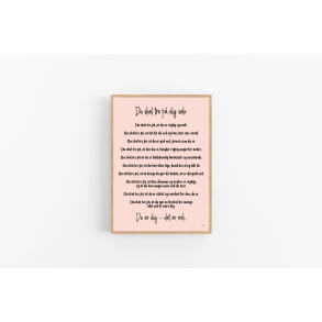 Du skal tro p dig selv (anti-jantelov) ROSA