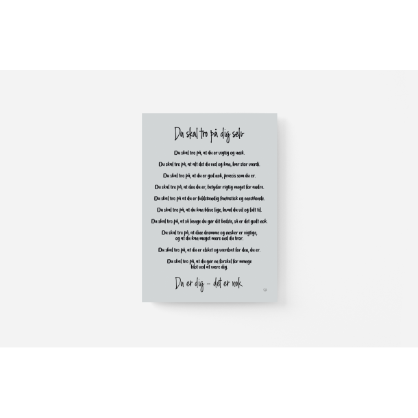 Du skal tro p dig selv (anti-jantelov) BL