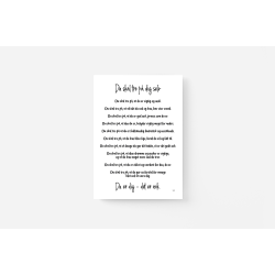 Du skal tro p dig selv (anti-jantelov) HVID