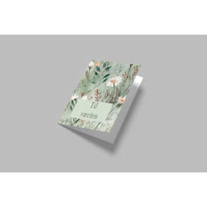 Til vrten (A7 foldekort)