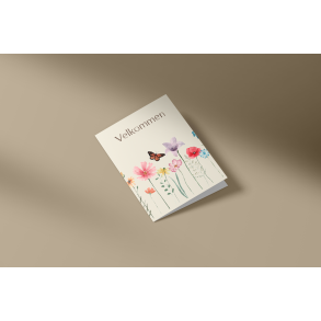 Velkommen (A7 foldekort)