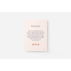 Veninder (3 sm hjerter A5)